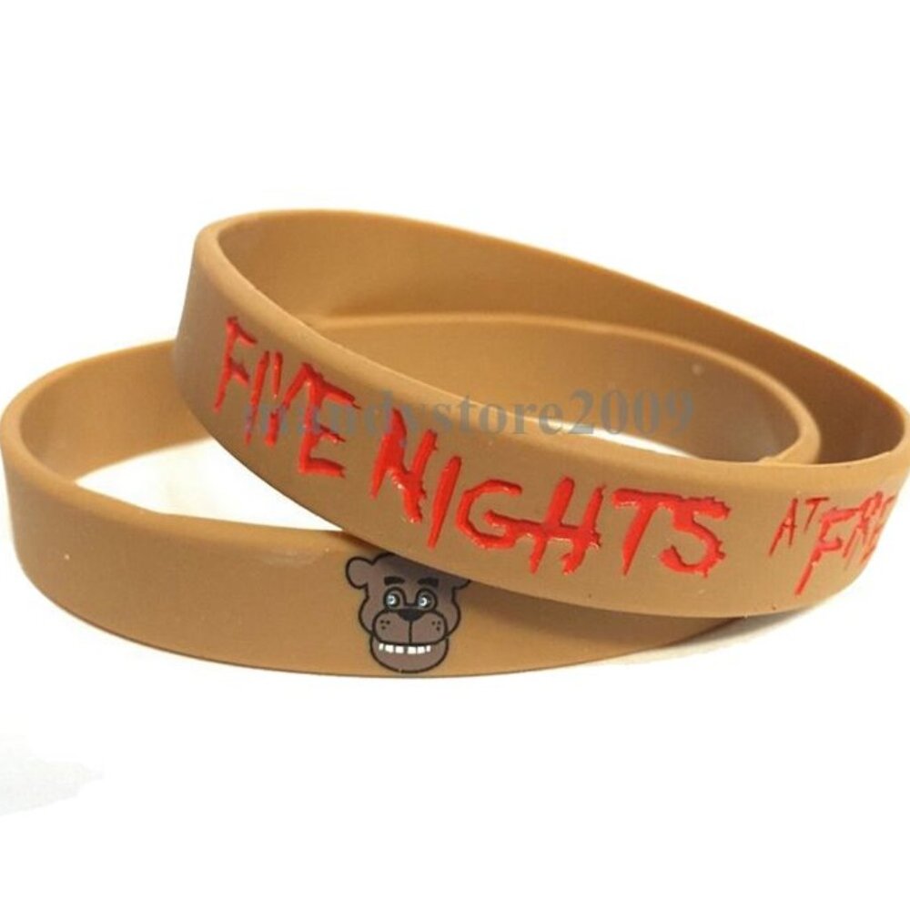 (1) WOMEN'S FIVE NIGHTS AT FREDDY'S WRISTBAND FREDDY BRACELET VIDEO GAME